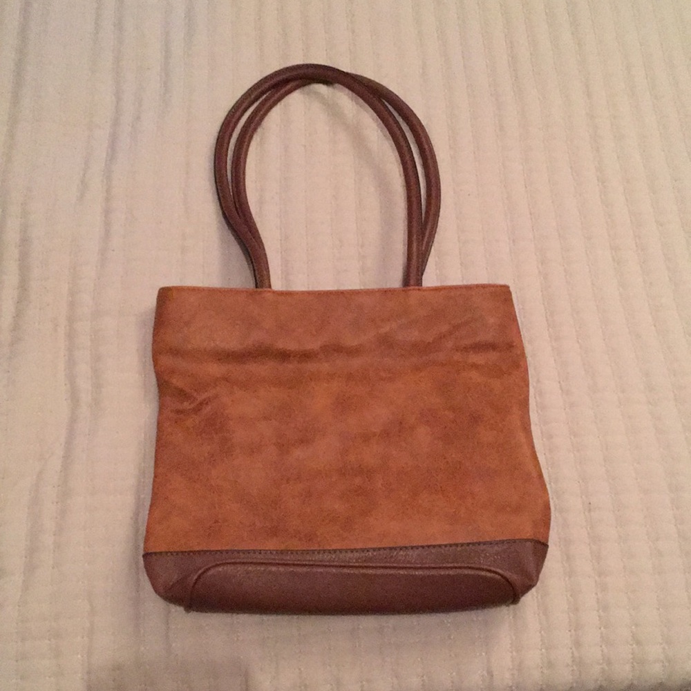 Brown Leather “Bueno” Shoulder Bag